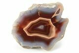 Polished Candy Agate Nodule - Malawi #255142-1